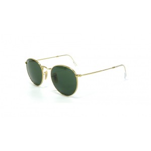 RAY BAN RB 3447 Round Metal Goud op Visiofactory.com