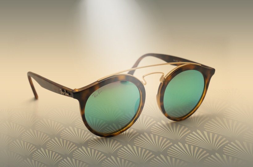 Ray-Ban Gatsby spiegelglazen op Visiofactory.com