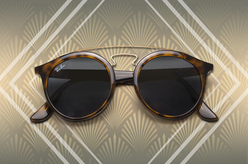 De Ray-Ban dubbele brug zonnebril: de nieuwe sterren van retro-chic