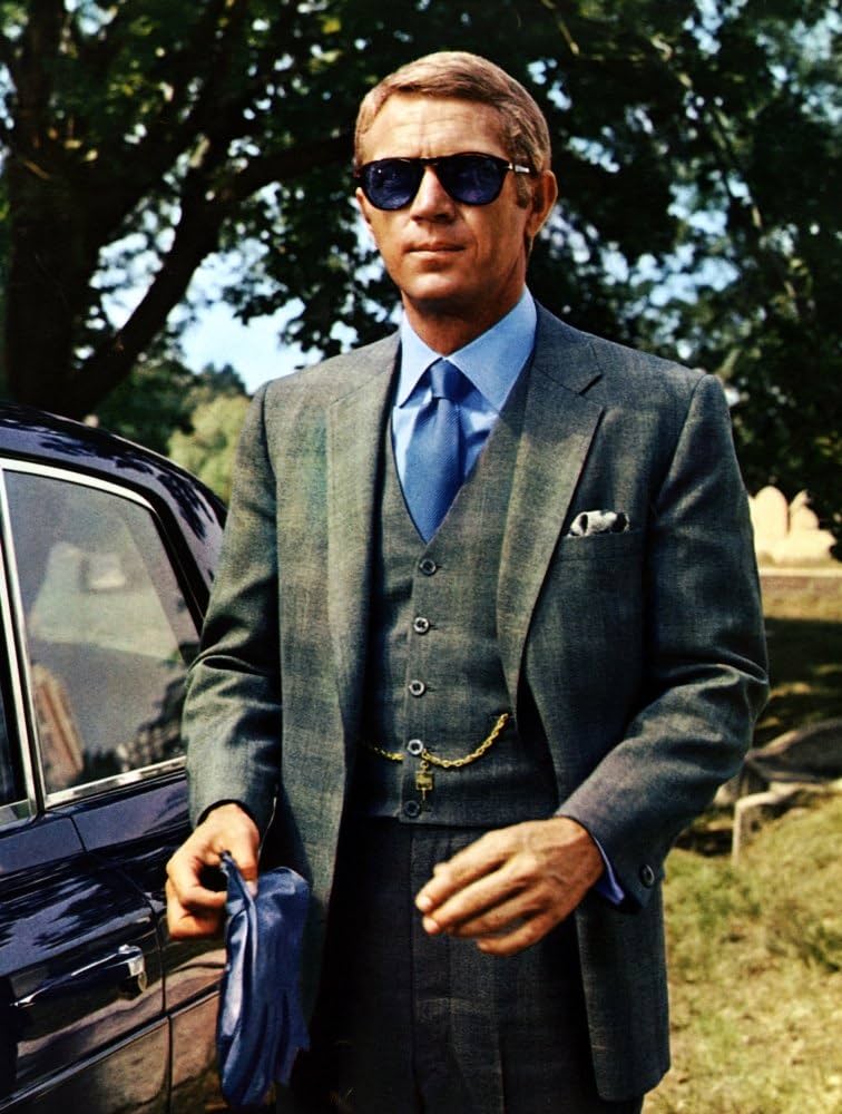 Steve McQueen met Persol 714 in The Thomas Crown Affair