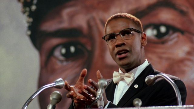 Denzel Washington met Ray-Ban Clubmaster in Malcolm X