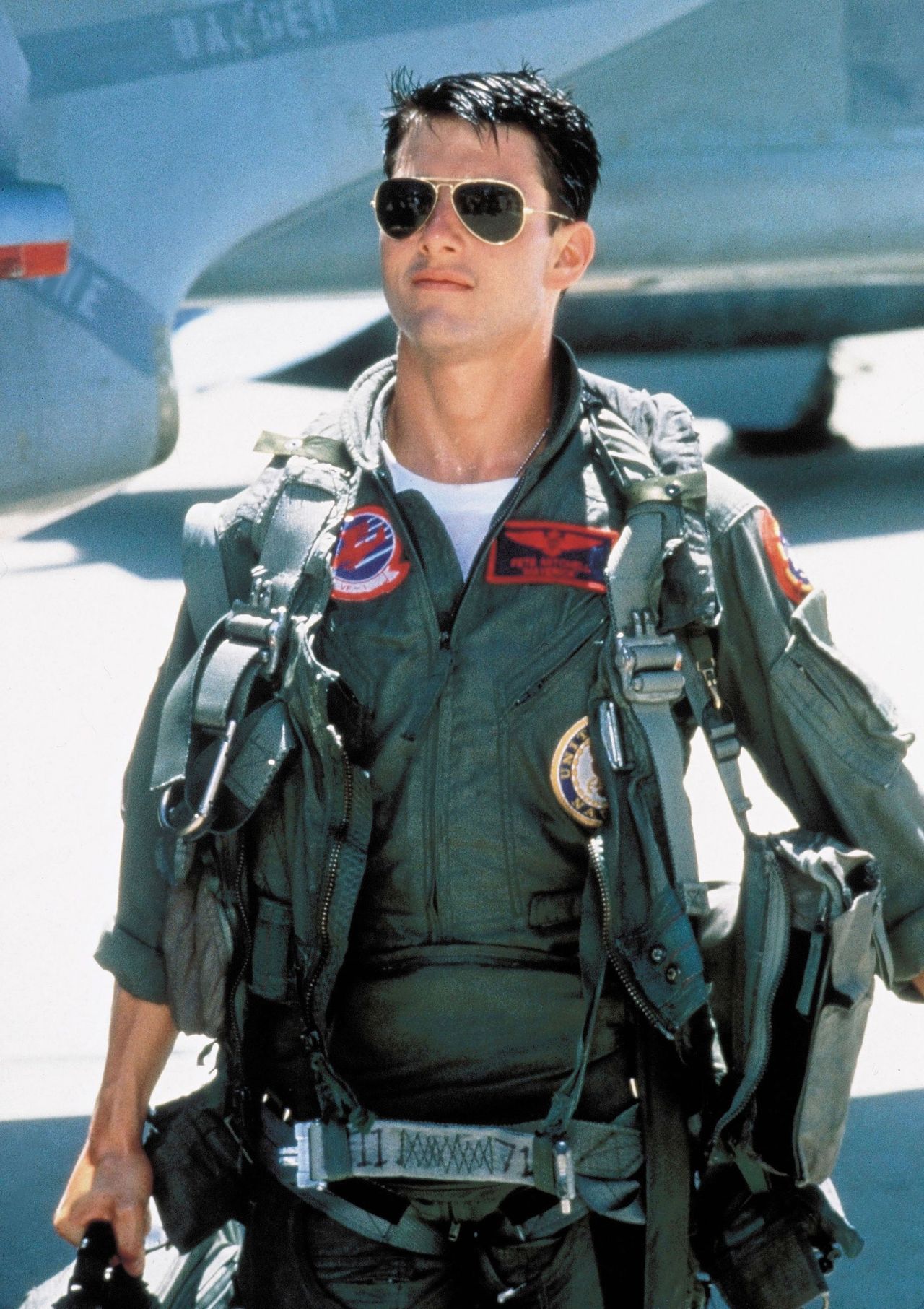 Tom Cruise met Ray-Ban Aviator in Top Gun