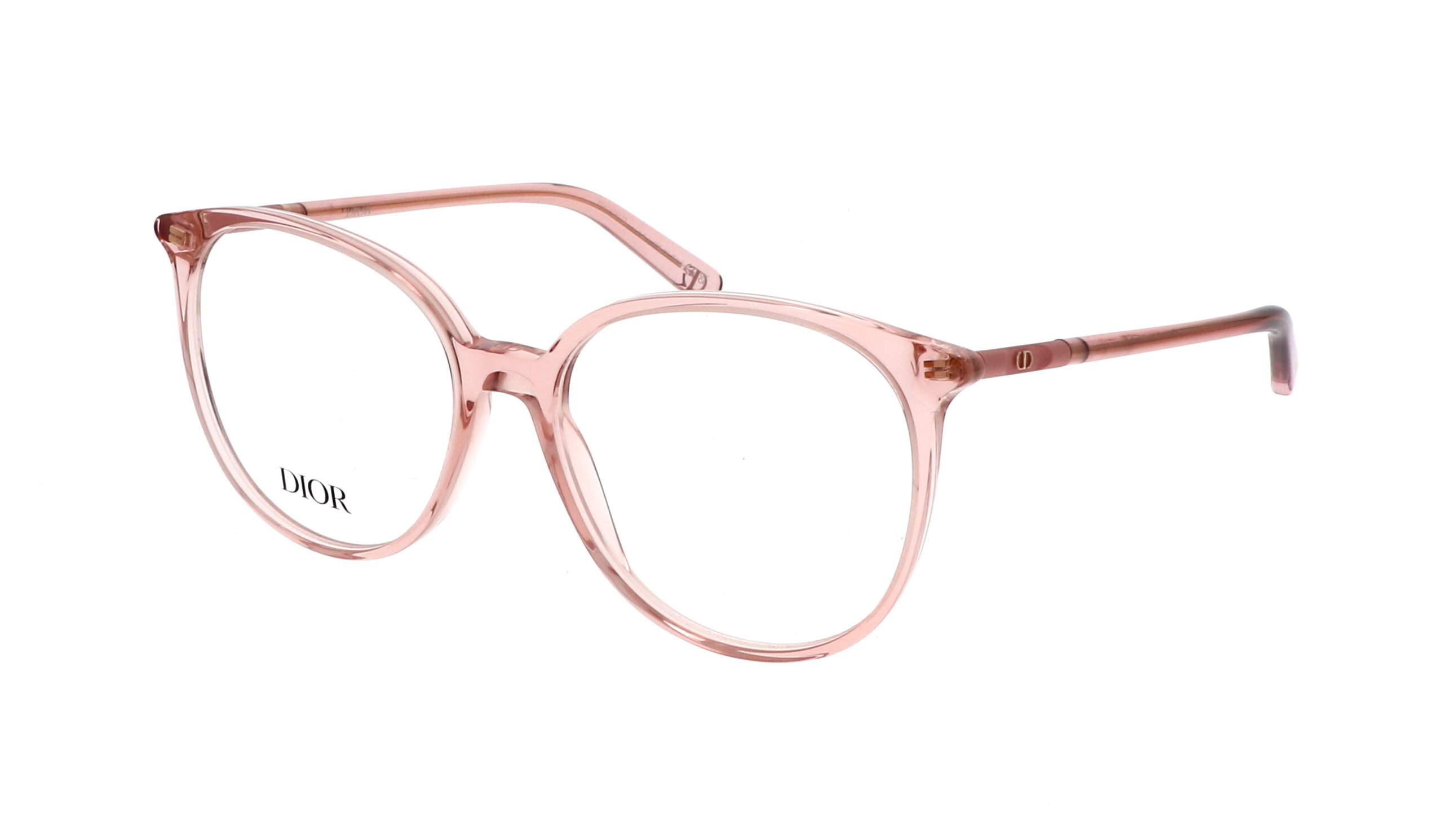 Dior MINI CD O R4I 4100 54-16 — roze transparant acetaat damesbril