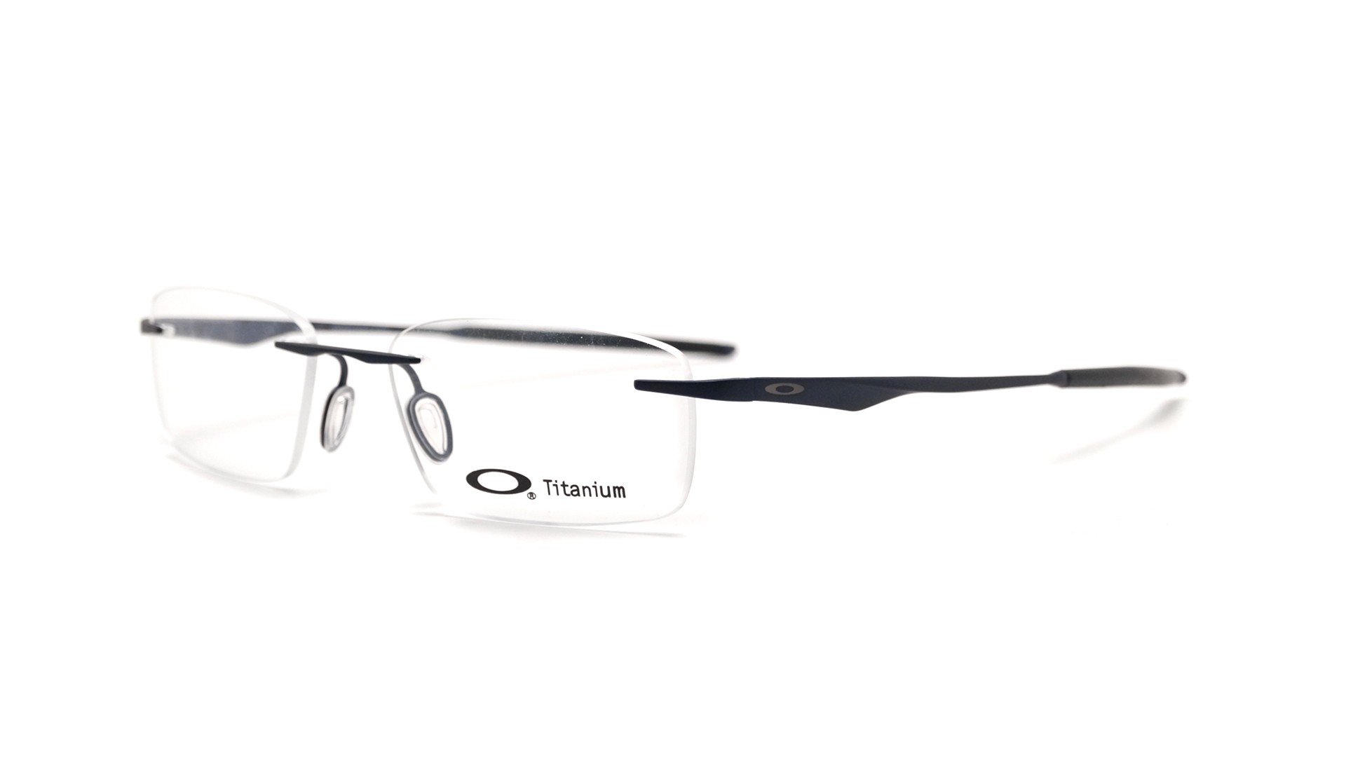Oakley Wingfold Evr OX5118-04 53-18 randloze titanium bril in blauw